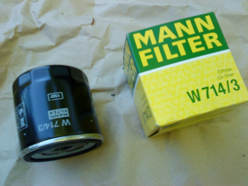 Ölfilter kurz, Markenware Mann Filter